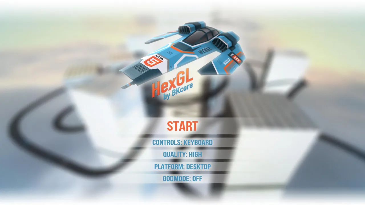 HexGL screenshot