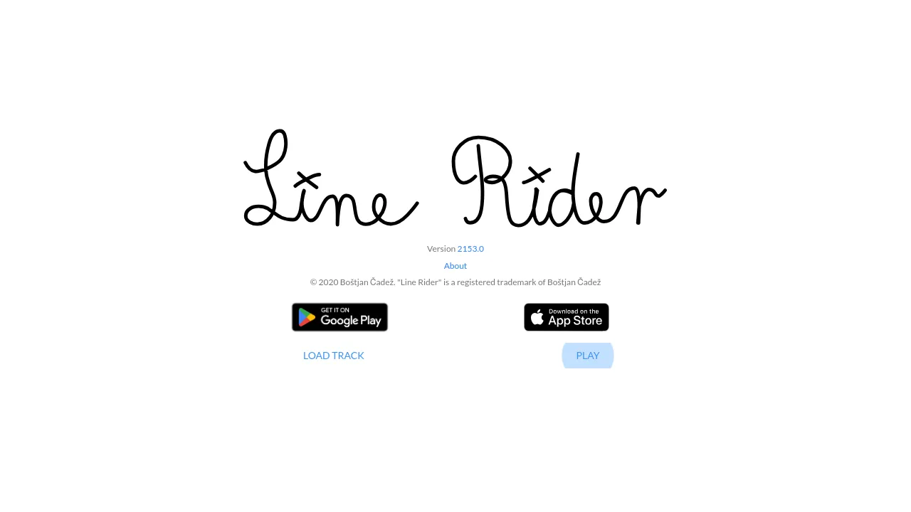 Line Rider screenshot